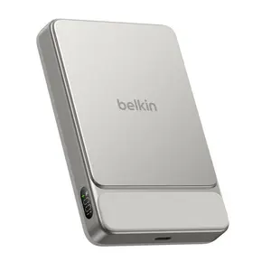 Belkin Slim Magnetic Power Bank 10K BPD022HQSA 10000 mAh USB Type-C Wireless Charging 30 W Sand