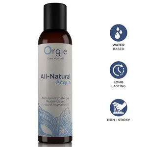 ORGIE - ALL-NATURAL ACQUA WATER-BASED INTIMATE GEL 150 ML