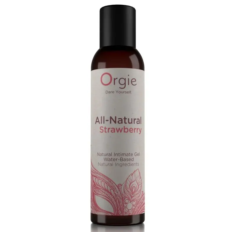 Orgie All-Natural Strawberry Kissable Gel 150 ml Photo 2