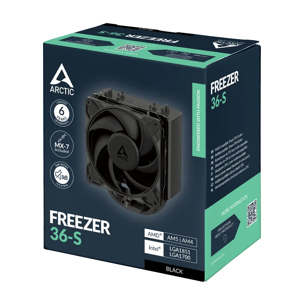 Procesora dzesētājs ARCTIC Freezer 36-S Photo 8