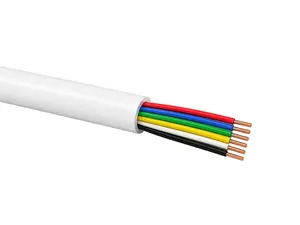 Q-LANTEC Telekomunikāciju un signalizācijas kabelis YTDY 6x0.5 LSOH B2ca Balts 500m
