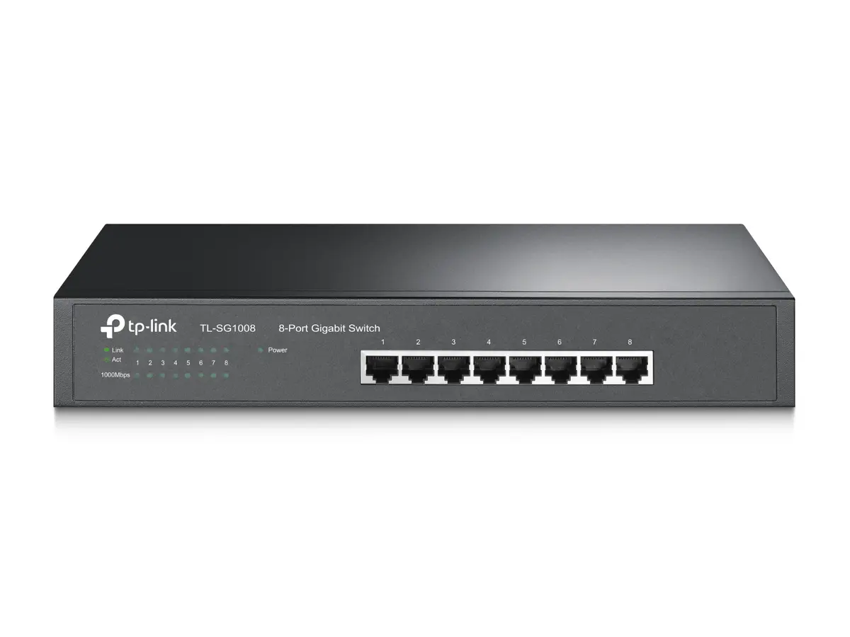TP-Link TL-SG1008 nepārvaldāms Gigabit Ethernet tīkla