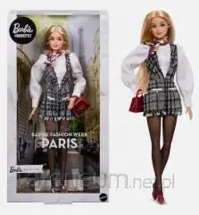 MATTEL Barbie Signature Kolekcionējama modes lelle @BarbieStyle Parīzes ielas stila apģērbs