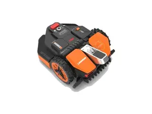 WORX Landroid Vision L1300 Robotic lawn mower Battery Black, Orange, Red, Silver