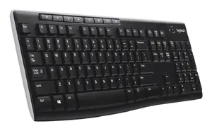 Logitech Wireless Keyboard K270 Full-size 100% RF Wireless QWERTY Black