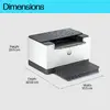 HP LaserJet M209d Lāzera printeris Photo 11