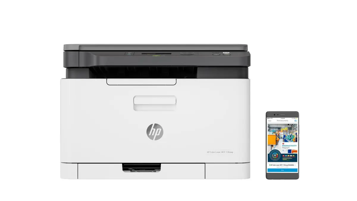 HP Laser 178nw Wireless Multifunction Color Printer Photo 4
