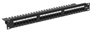 Delta Energy Systems (Switzerland) AG PATCH PANEL RJ-45 PP-24/RJ/6C 24-Port Cat6