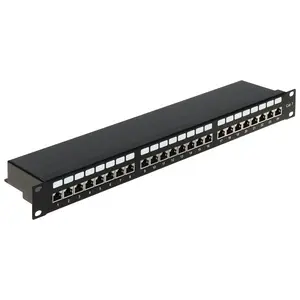 INNE PP-24/RJ7-C/FTP-S Patch Panel RJ-45 24-Port C/FTP Shielded Network Rackmount