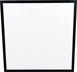 Потолочный светодиодный светильник BestService LED панель 40W 4000K 4000lm черный накладной и встраиваемый 2в1