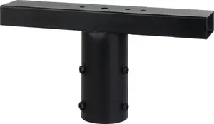 KITI Modular Lighting Pole Top Bracket for Outdoor Floodlights, Black