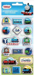 Pulio Thomas & Friends puffy stickers featuring beloved characters for creative play and decoration