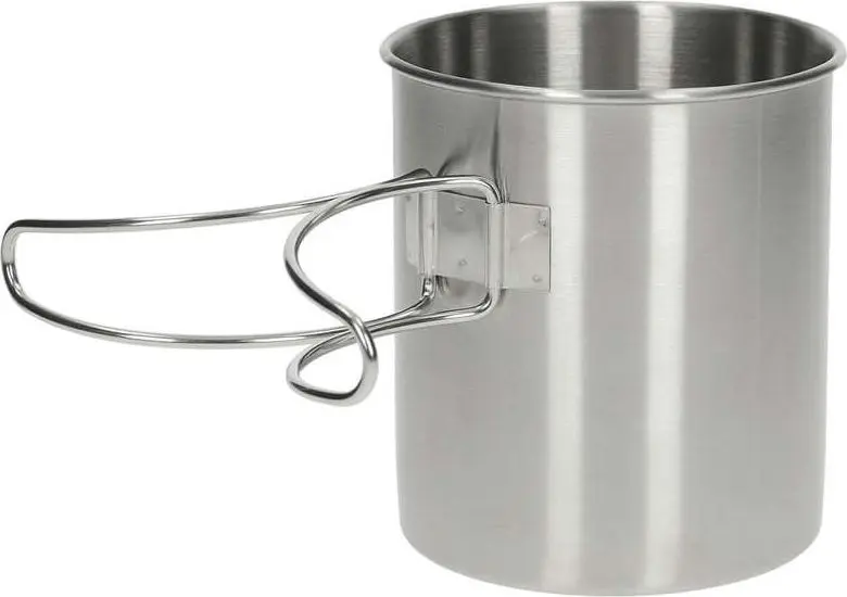 Mil-Tec Camping Mug 250 ml Silver Photo 2