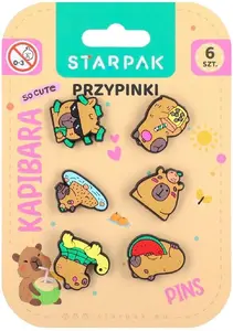 Starpak Przypinki - Kapibara EDUKAMP (5907414800293)