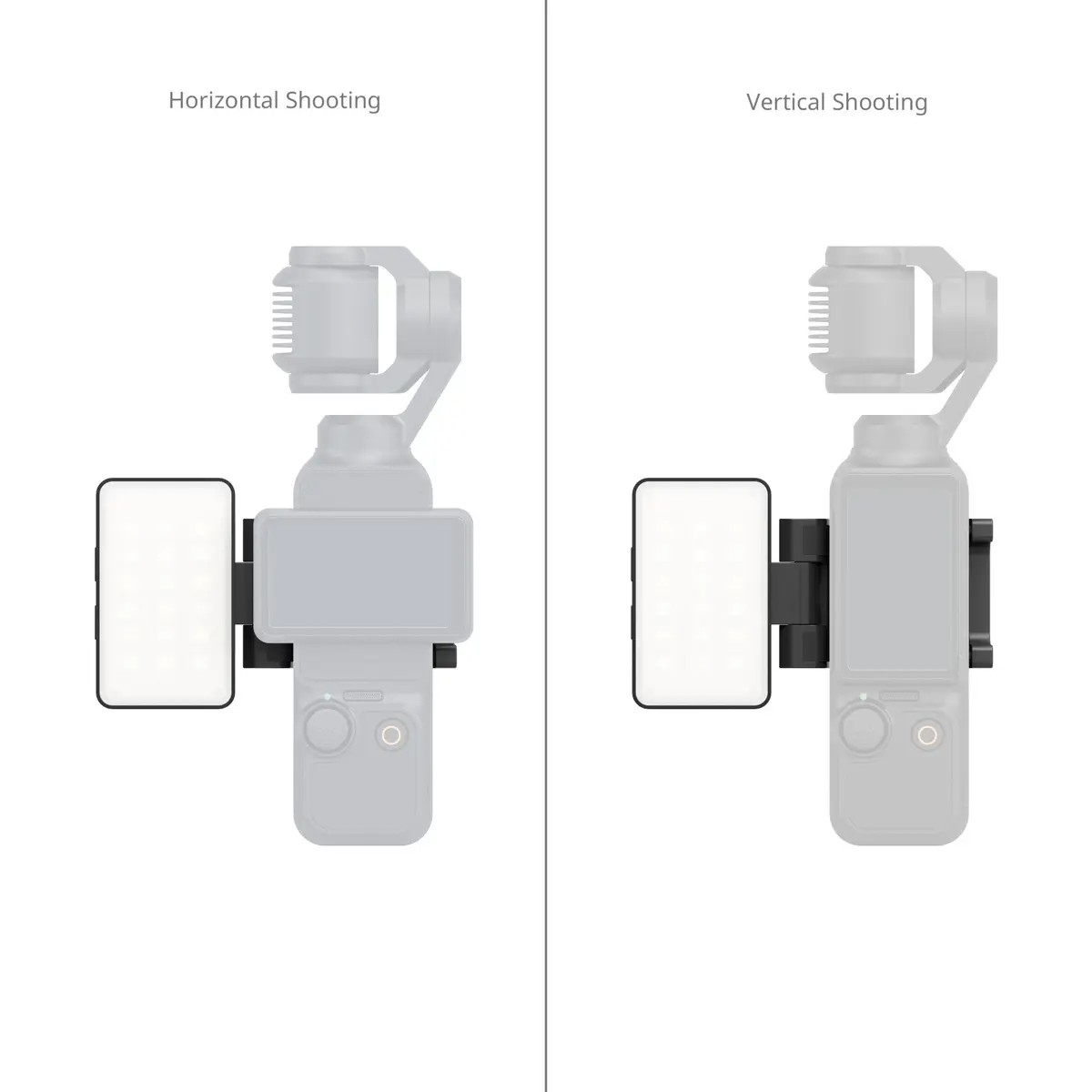SmallRig RGBWW LED Video Light for DJI Osmo Pocket 3 Photo 4