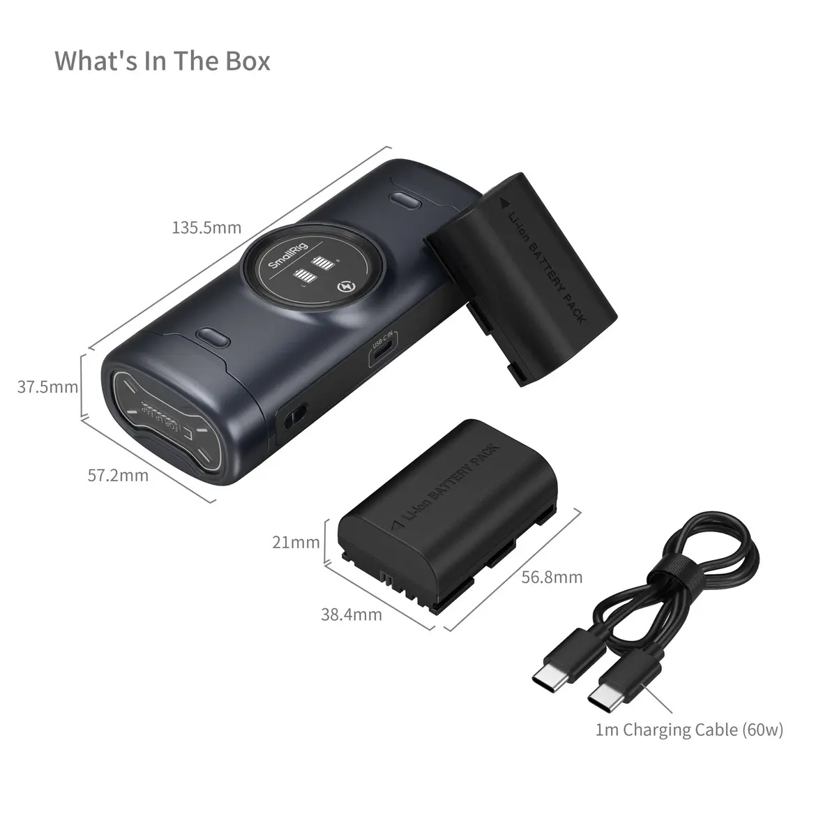 Комплект зарядного кейса SmallRig для LP-E6P Photo 8