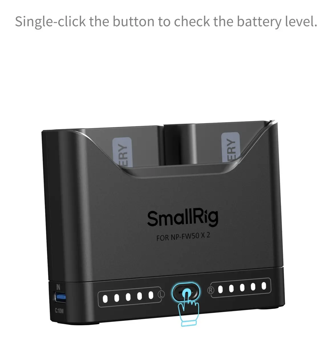 SmallRig Turbo Charging Kit for NP-FW50 Cameras Photo 5