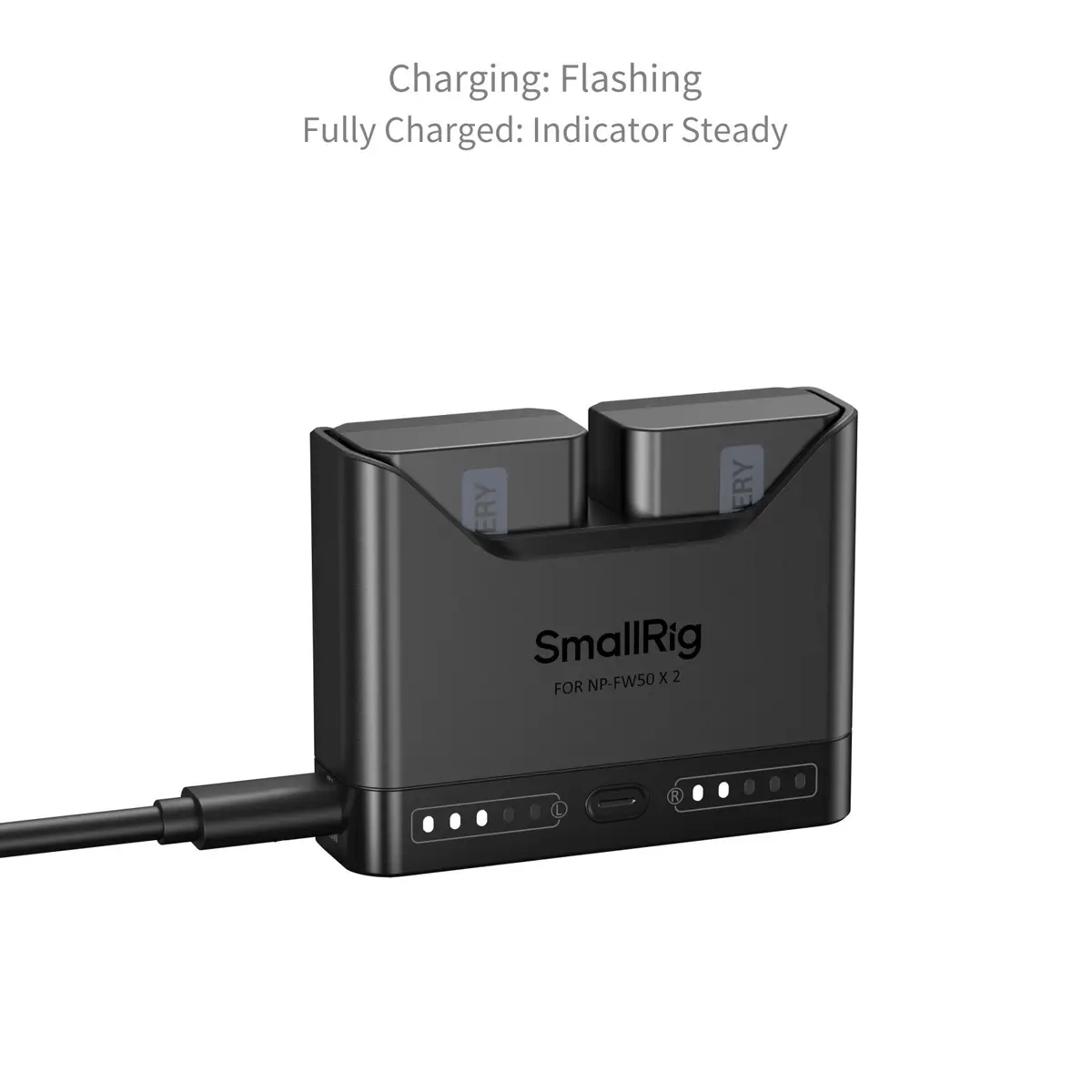 SmallRig Turbo Charging Kit for NP-FW50 Cameras Photo 6