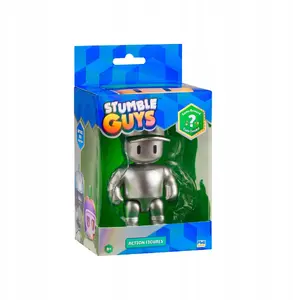 Kids World STUMBLE GUYS S3 MYTHIC EDITION ACTION FIGURE - METAL MR. STUMBLE Metal Mr. Stumble Action Figure