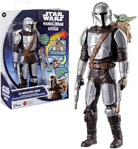 Hasbro Star Wars Bounty Blaster Mandolietis un Grogu rotaļu blasteris