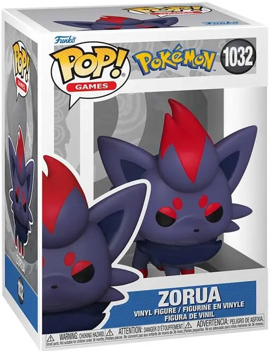 Funko Pop Pokemon Zorua Vinyl Figure Photo 2