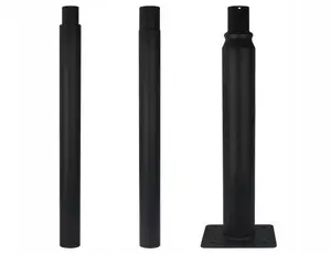 Signal 3m Black Assembled Lighting Pole Set