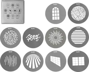Nanlite AS-GB-B-SET1 Difuzors PJ-BM-19/36 projekcijas uzlikai saderīgs ar Forza 200 300 500 720 sēriju