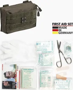 Mil-Tec 25-piece First Aid Kit Olive