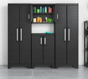 Keter Detroit Multi-Purpose Cabinet Black