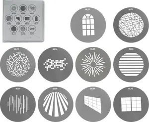 Nanlite AS-GB-FMM-SET1 Metāla difuzors GOBO projektoram