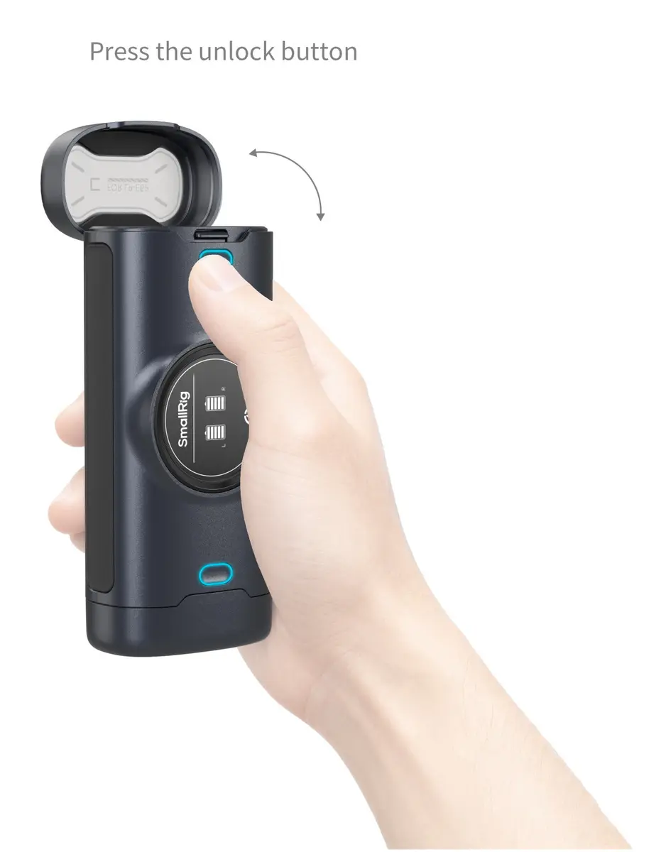 SmallRig pārnēsājams lādētājs priekš LP-E6P Photo 5