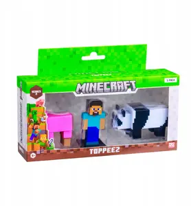 Kids World Minecraft Series 2 Action Figures 3 Pack Assortment