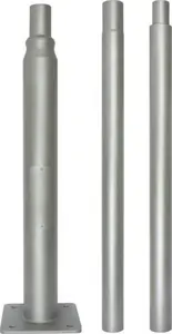 Prox 3m Assembled Grey Lighting Pole Kit