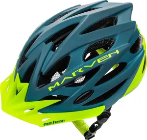 Meteor Kask rowerowy Meteor Marven S 52-56 cm zielony/ciemnozielony S