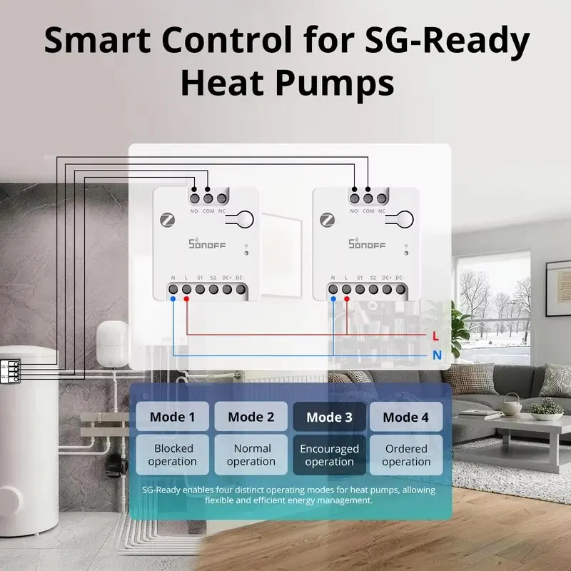 Sonoff MINI-ZBD Zigbee viedais sausā kontakta relejs Photo 7