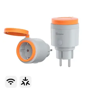 Viedā āra kontaktligzda Sonoff S61s Wi-Fi Matter IP44 16A Type F S61STPF-PM-O