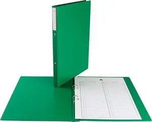 Biurfol TD-13-05 Personal File Folder with 2-Ring Mechanism 4cm Spine Dark Green
