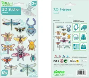 AVENIR 3D Наклейки Insekty
