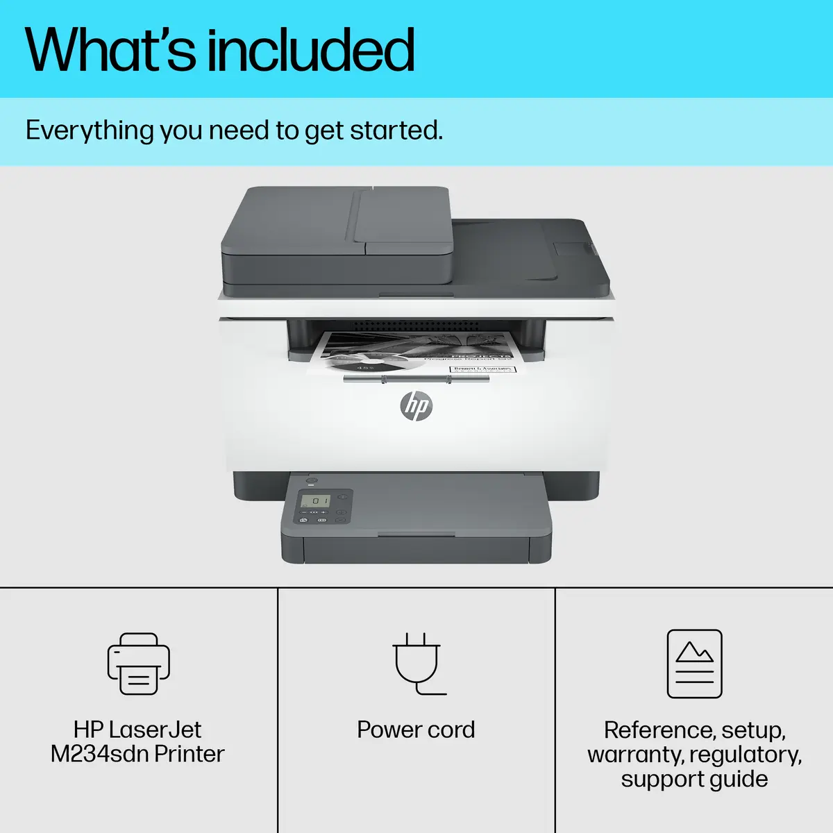 HP LaserJet M234sdn Multifunction Laser Printer Photo 4