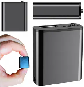 Mini balss diktofons 16GB DSP Detekcija Magnēts Atslēgu piekariņš HQ Kulons
