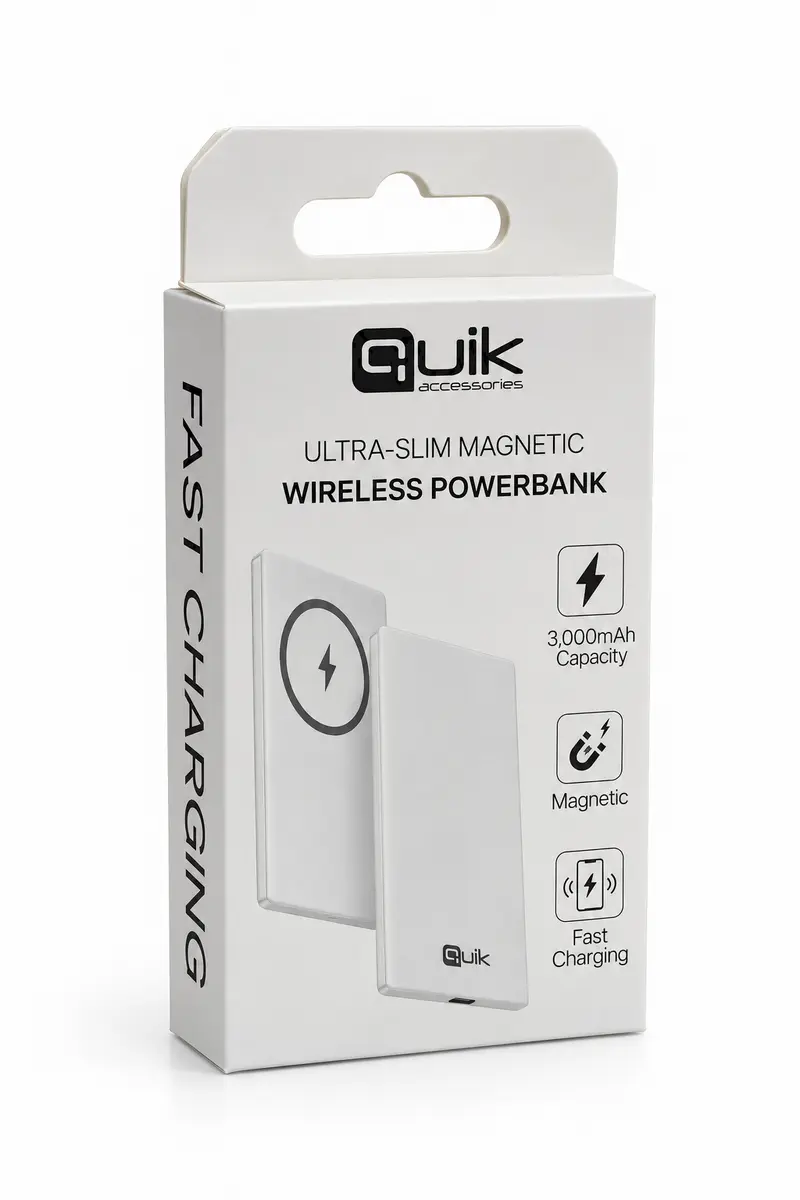 Quik QP-830 Магнитный беспроводной повербанк 3000мАч Photo 3