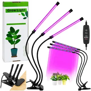 Lean Lampa LED Do Wzrostu Uprawy i Doświetlania Roślin Potrójna Moduły Klips EDUKAMP