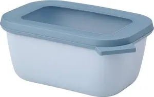 Mepal Cirqula Rectangular Bowl 750 ml Nordic Blue