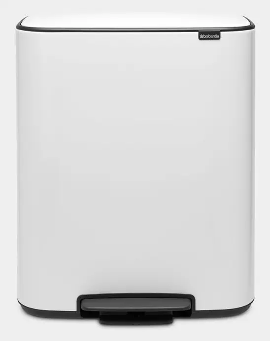Brabantia 211300 Белый контейнер для мусора с педалью Photo 2