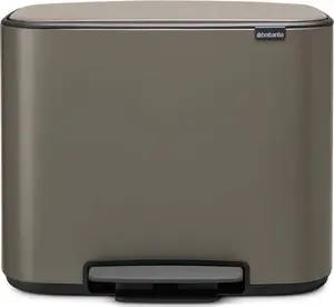 Brabantia Atkritumu tvertne ar pedāli Platinum 920008850