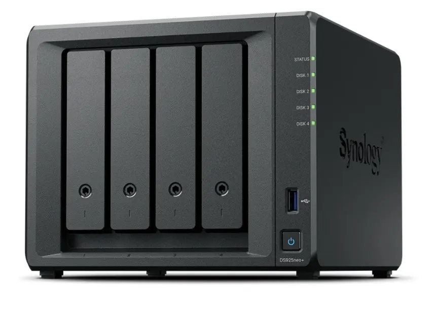 Synology DiskStation DS925NEO+ tīkla krātuves serveris