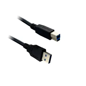 Biamp EasyConnect USB2-10-AB Кабель USB 2.0 3 м USB A - USB B Черный 0.48 Гбит/с С магнитным экранированием