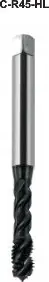 Fanar M10x1,25 DIN-371C R45 6HX HSSE-PM HL Mastertap метчик спиральный