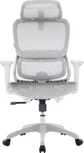 Biroja krēsls Sihoo B100 Ergonomisks sieta Balts