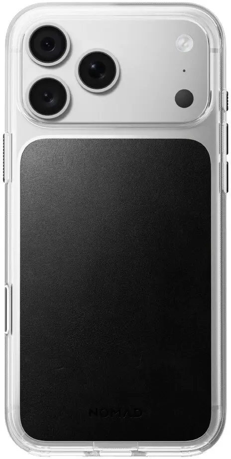 Nomad Clear Leather Case vāciņš ar